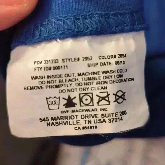 NFL AFC Indianapolis Colts tshirt, XL, blue and white - Picture 5 of 6